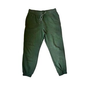 Dark Green Jogger Sweatpants